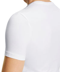 UW Regular V-Neck T-Shirt CO/EL m 68107 2000 white