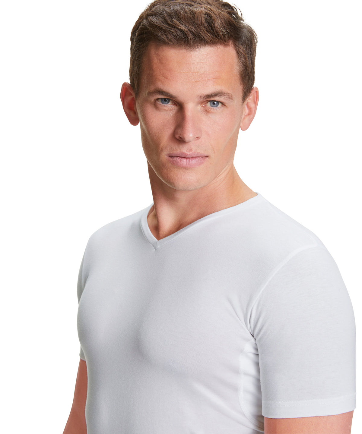 UW Regular V-Neck T-Shirt Outlast m 68117 2000 white
