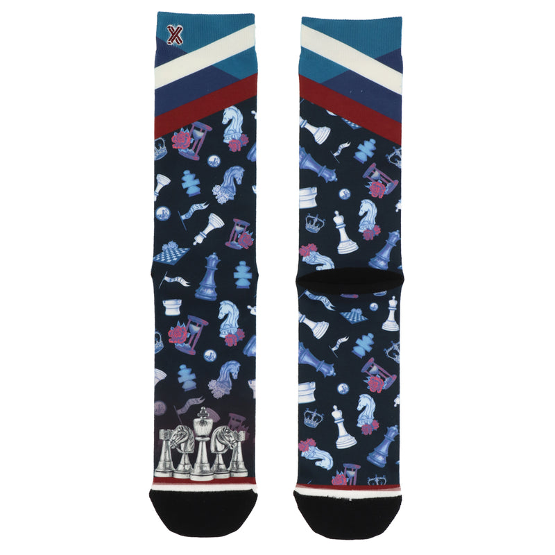 XPOOOS & AFNF Men Socks Chess 301011032 7000 Mix