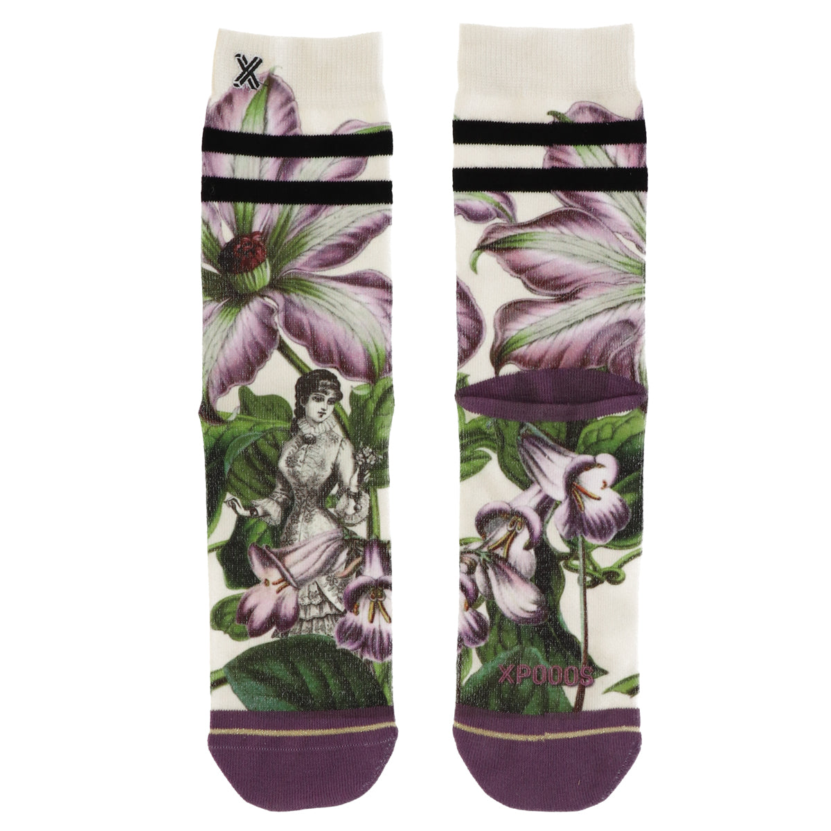 XPOOOS Clematis ladies sock 70266 7000 ass