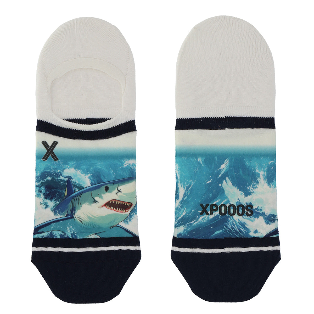 XPOOOSMenFootiesShark3010210177000Assortment__1