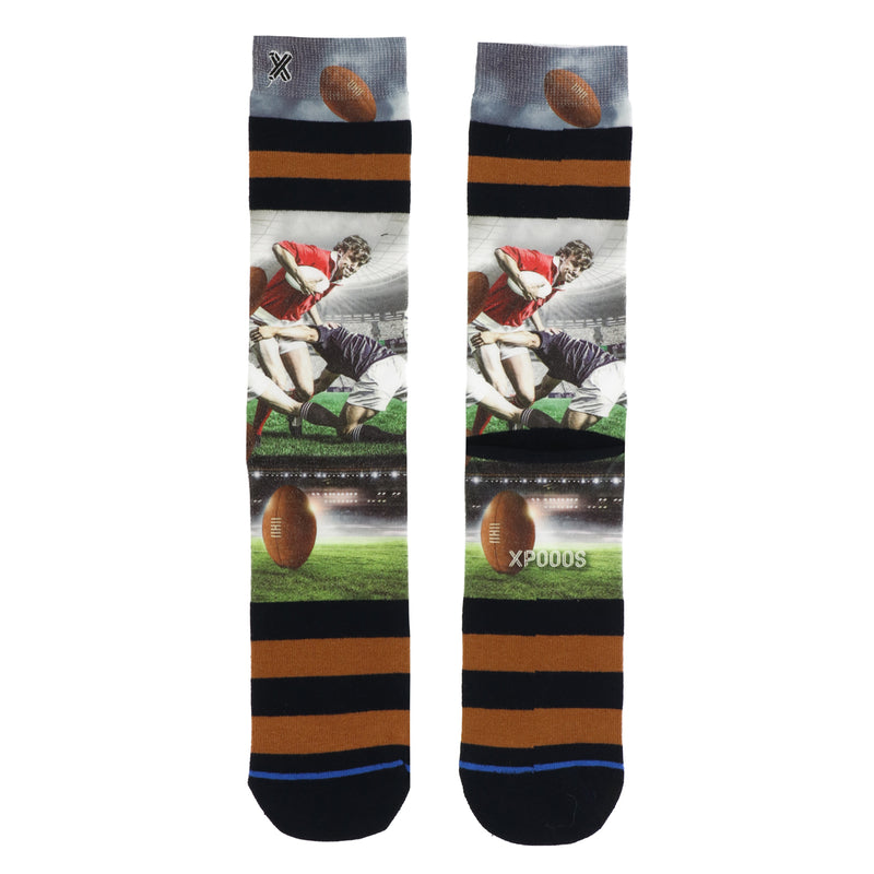 XPOOOS Touch Down men's sock 60367 7000 ass