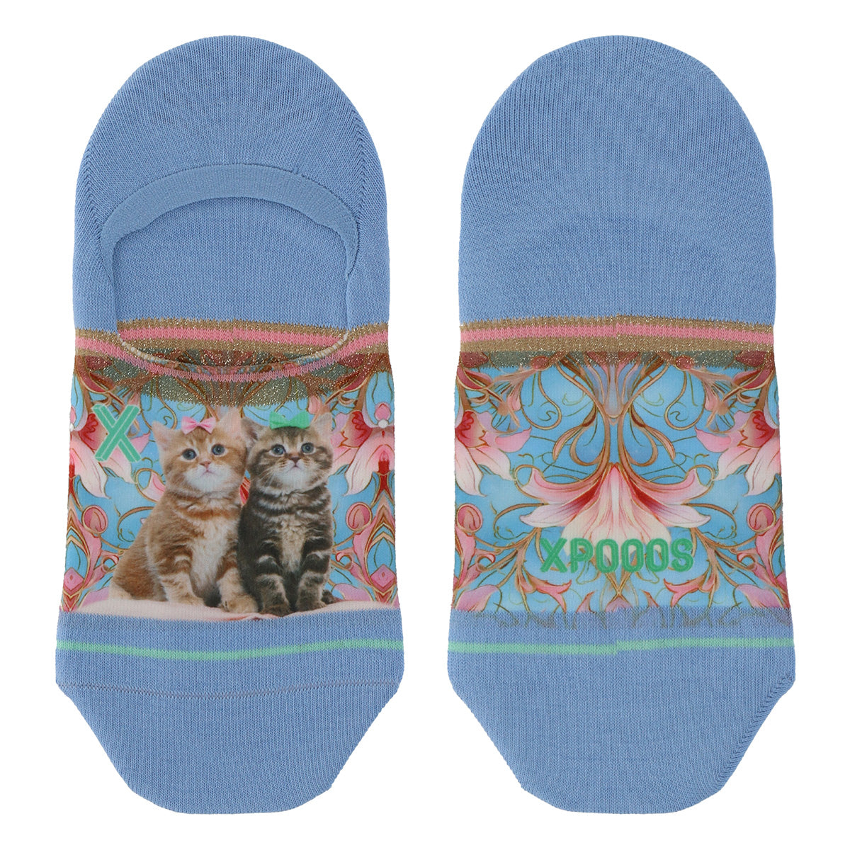XPOOOSWomenFootiesKitty3010220197000Assortment__1