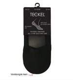 Invisible sneaker Teckel silic 545 6990 zwart