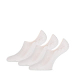 Kousenvoetje invisible terry z 51700 1000P 3p 3x White